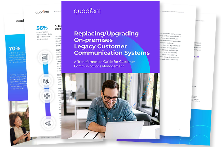 Replacing/Upgrading On-premises Legacy Customer Communication Systems Thumbnail of white paper