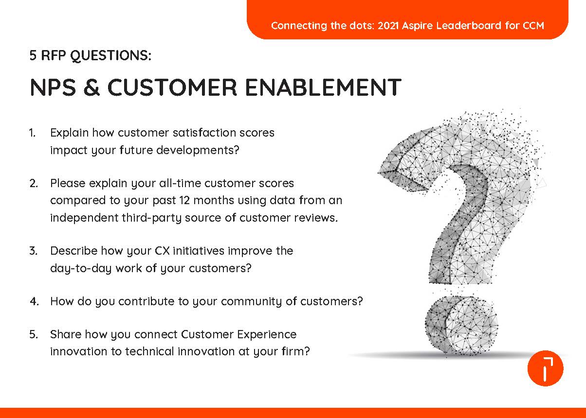 CCM CX customer enablement RFP