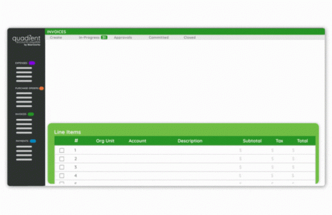 Invoice automation on Quadient AP