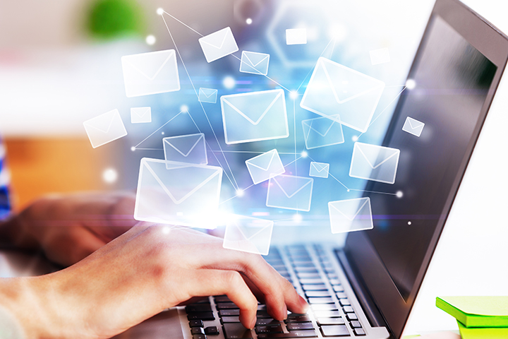 digital mail volumes