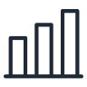 icon of bar graph icon of bar graph