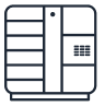 Icon parcel lockers