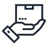 shipping and handling icon