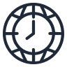 icon - a clock icon - a clock