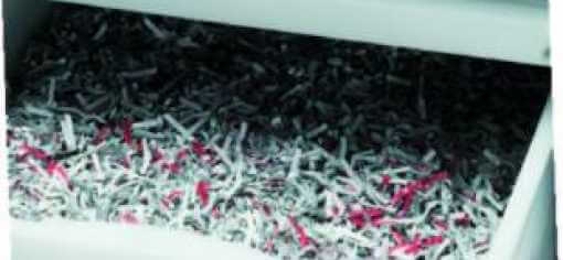 Convenient Shred Bin