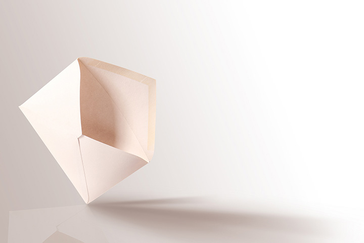 Open envelope Open envelope