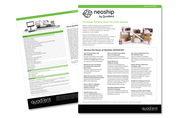 Neoship Advanced Neoship Advanced