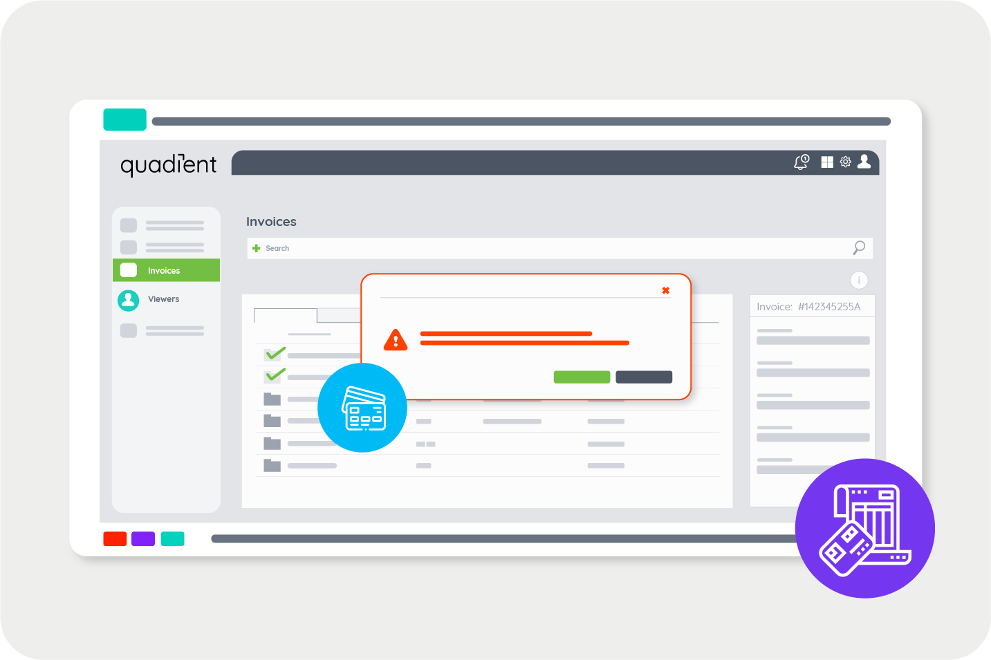 Quadient Impress Invoice
