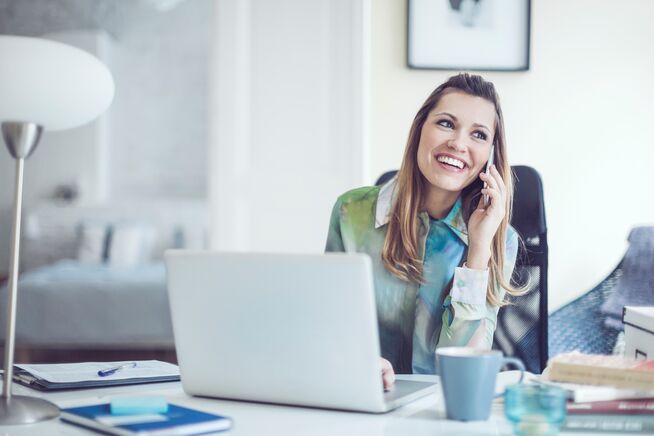 Propriétaire de petite entreprise Quadient Connects