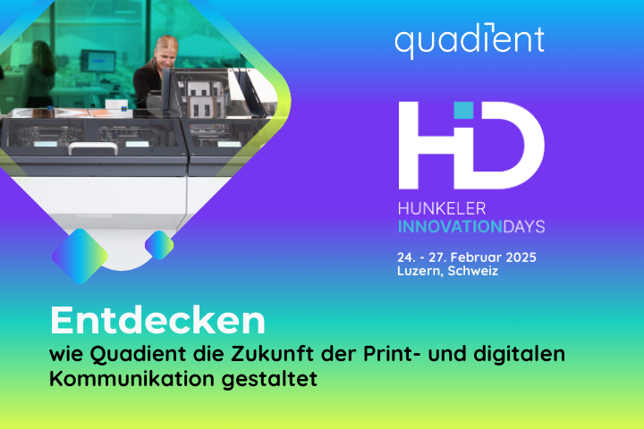 Hunkeler Innovationdays 2025 German banner