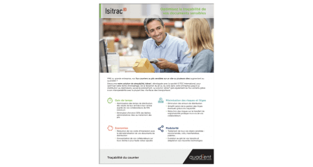 Isitrac - Optimisez la traçabilité de vos documents - Quadient Isitrac