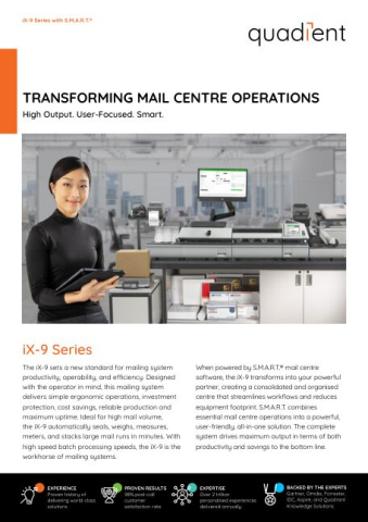 iX-9 Series with SMART iX-9 Series with SMART