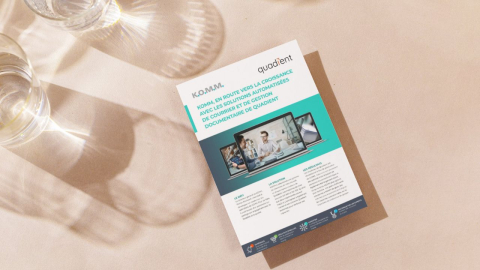 Komm, en route vers la croissance avec les solutions automatisées de Quadient Komm, en route vers la croissance avec les solutions automatisées de Quadient
