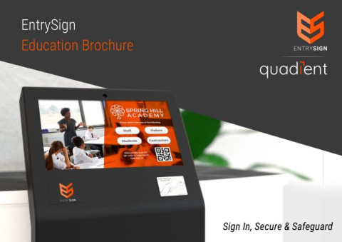 Quadient Visitor Management Solutions Education Brochure
